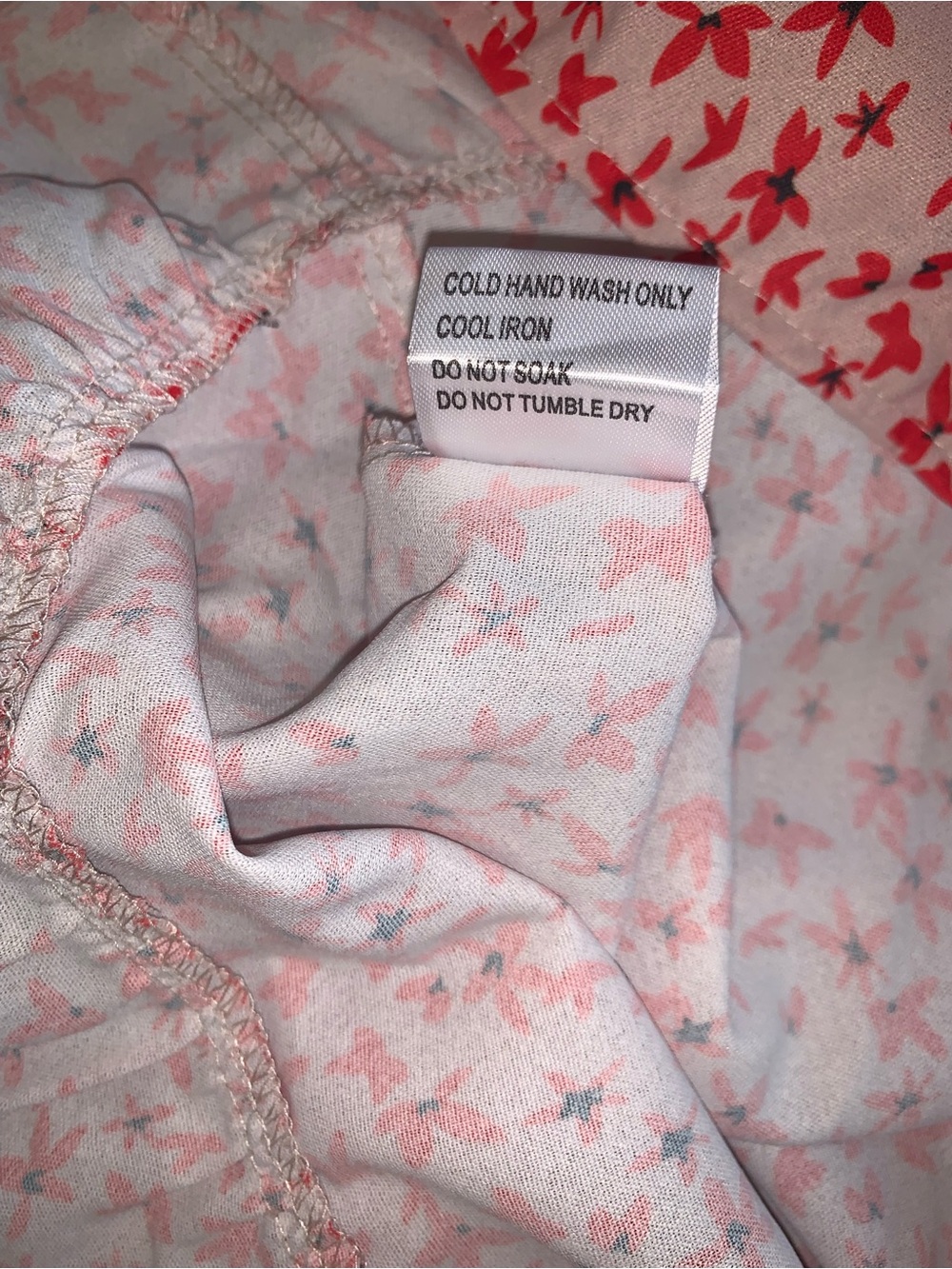 Princess Polly Pink & Red Floral Smocked Sundress - Picture 8 of 8
